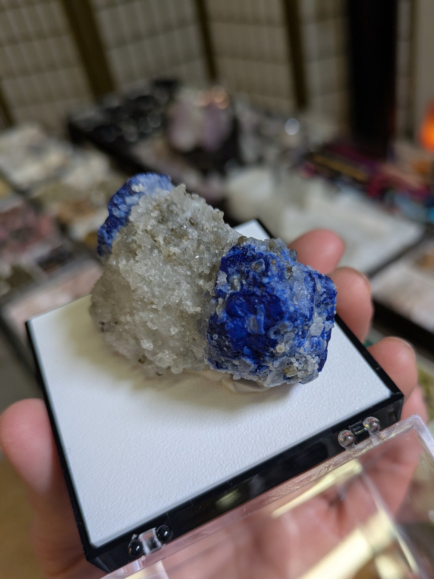 Lazulite and Quartz from Afghanistan