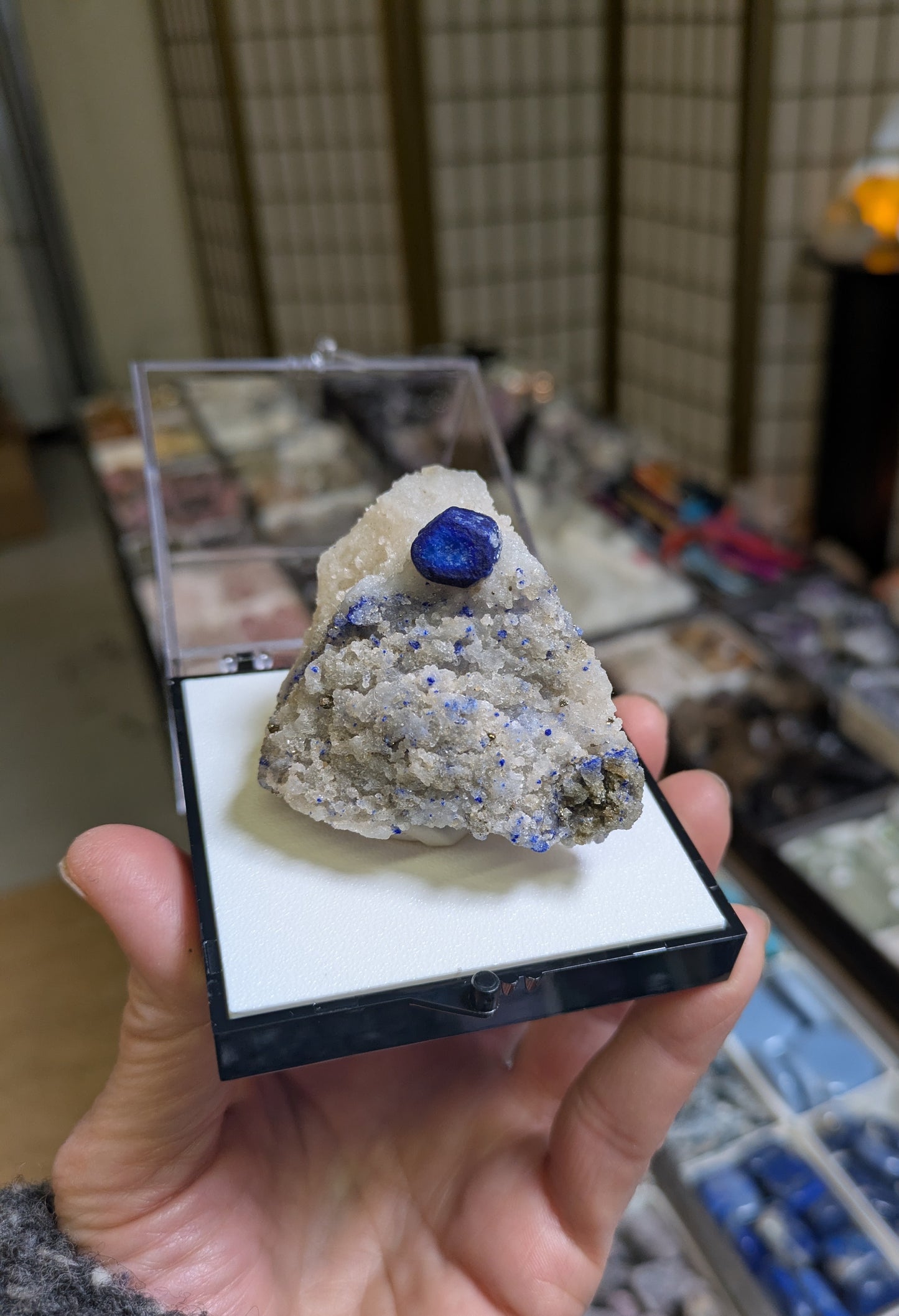 Lazulite, Pyrite and Quartz from Afghanistan