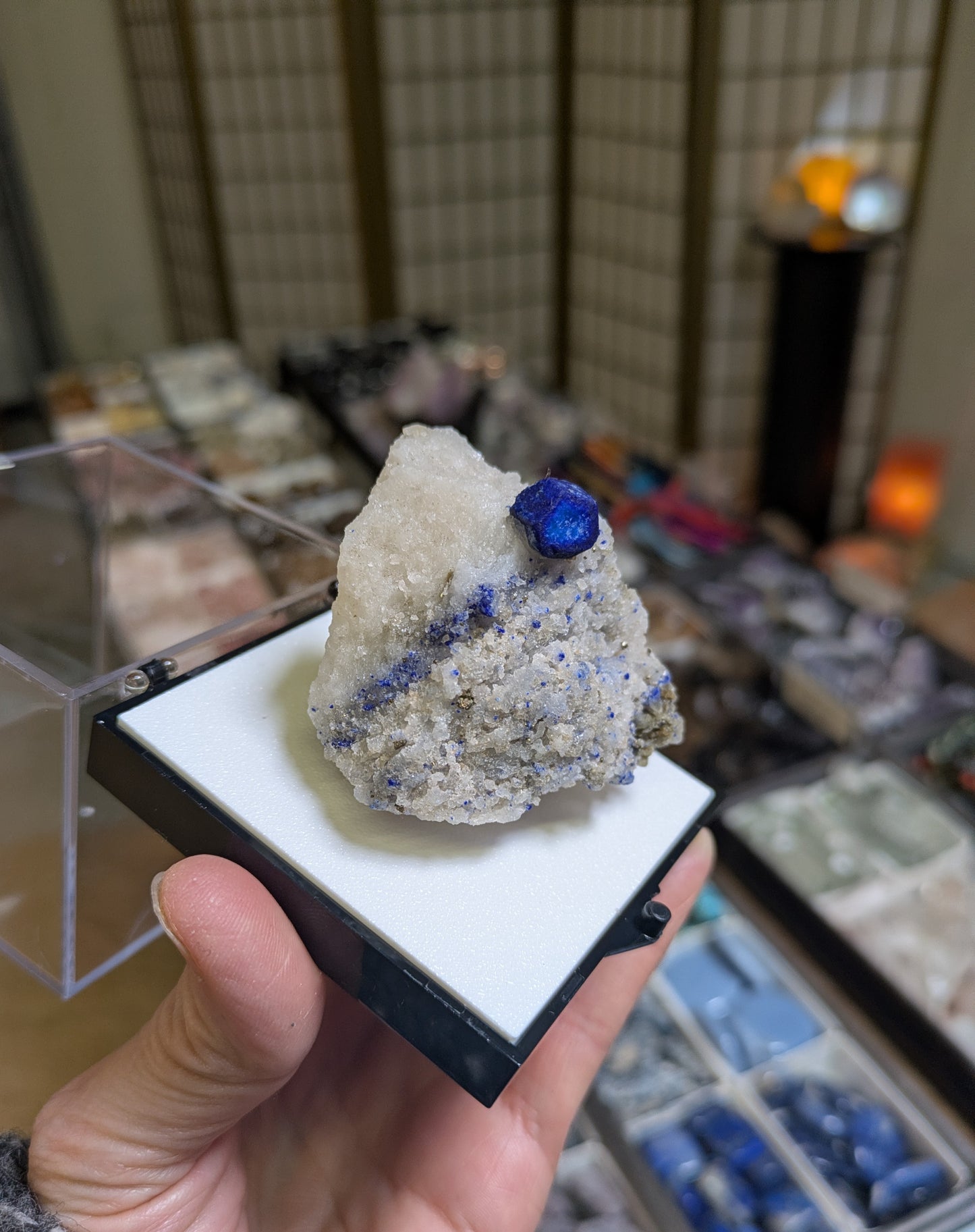 Lazulite, Pyrite and Quartz from Afghanistan