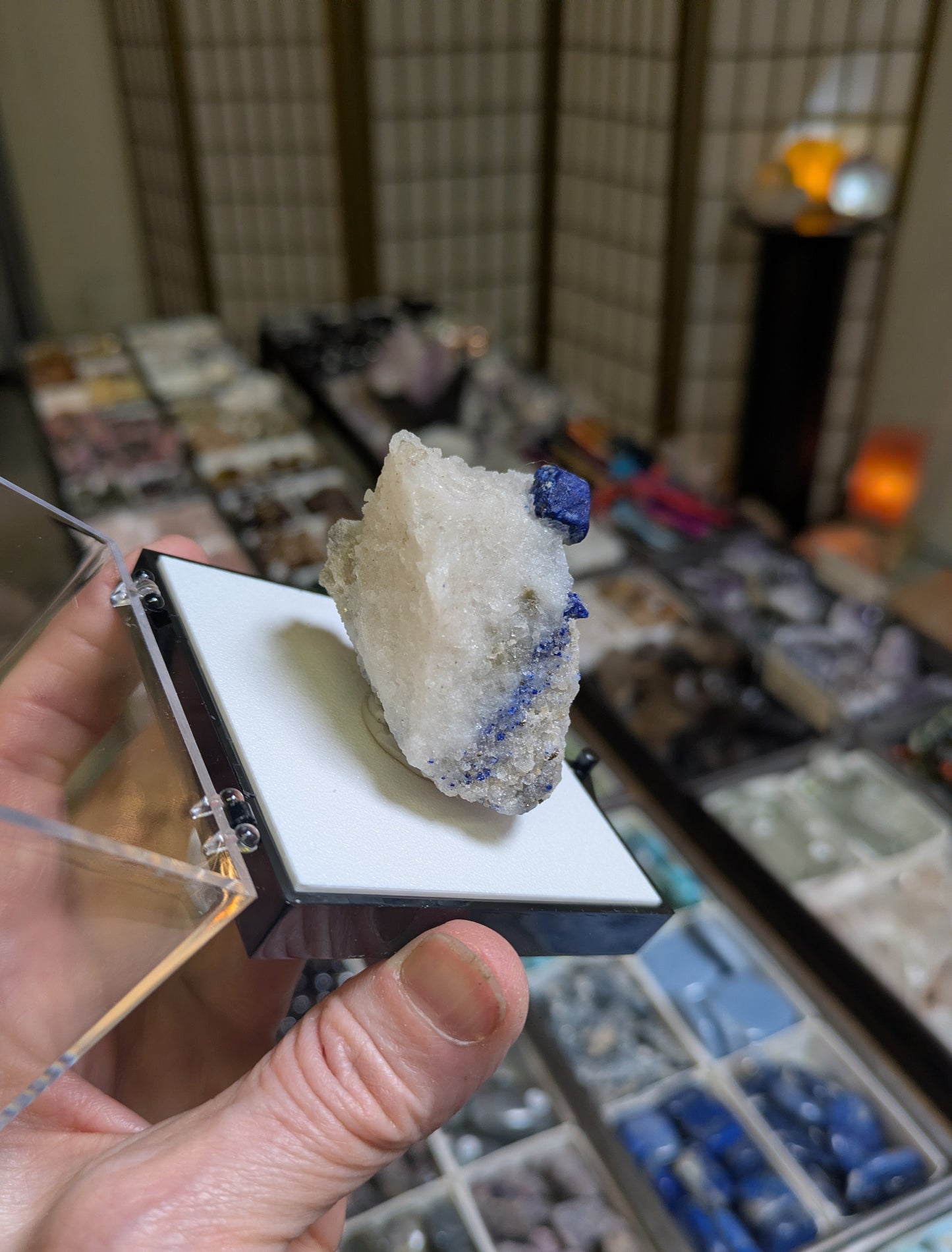 Lazulite, Pyrite and Quartz from Afghanistan
