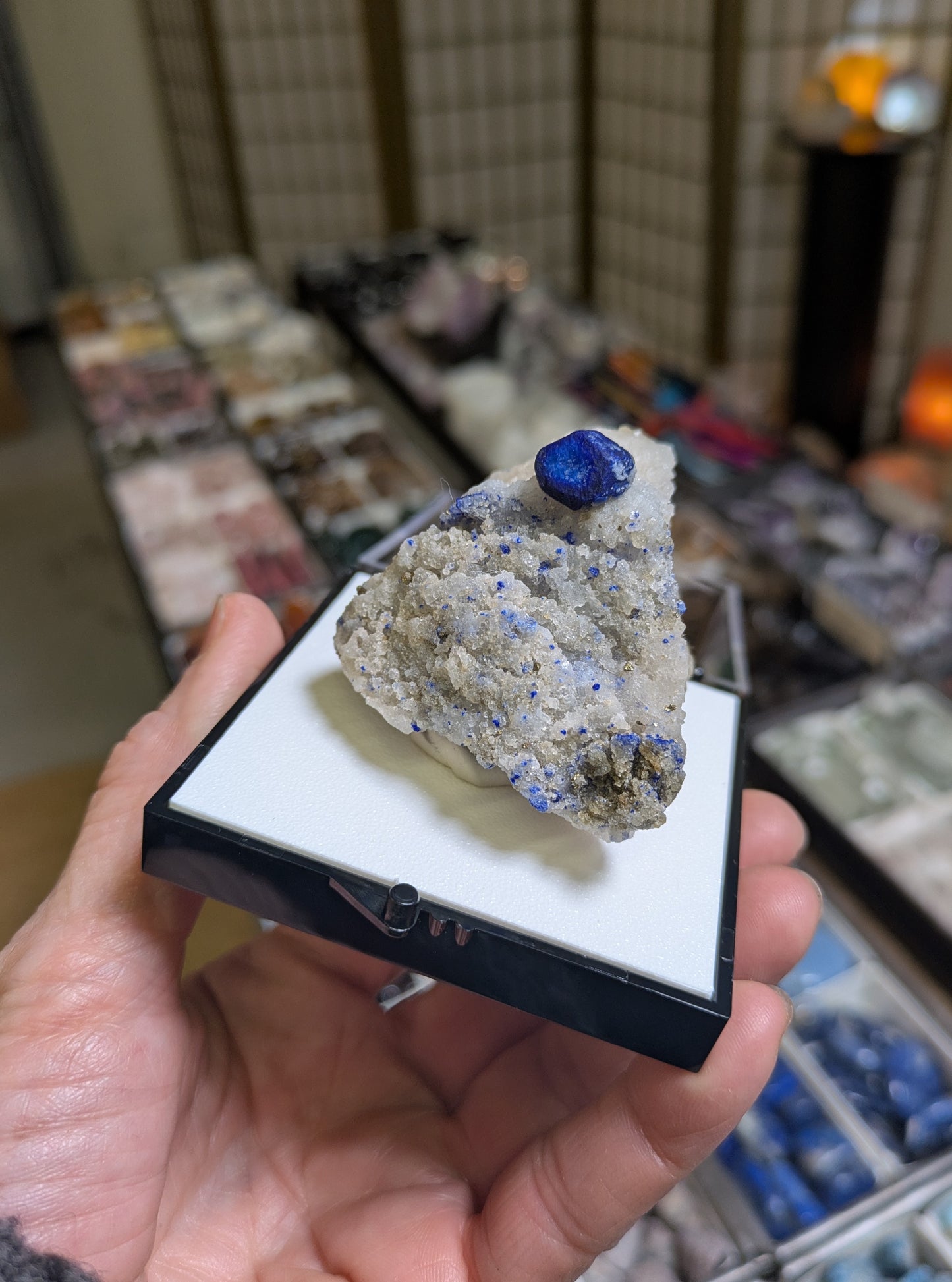 Lazulite, Pyrite and Quartz from Afghanistan