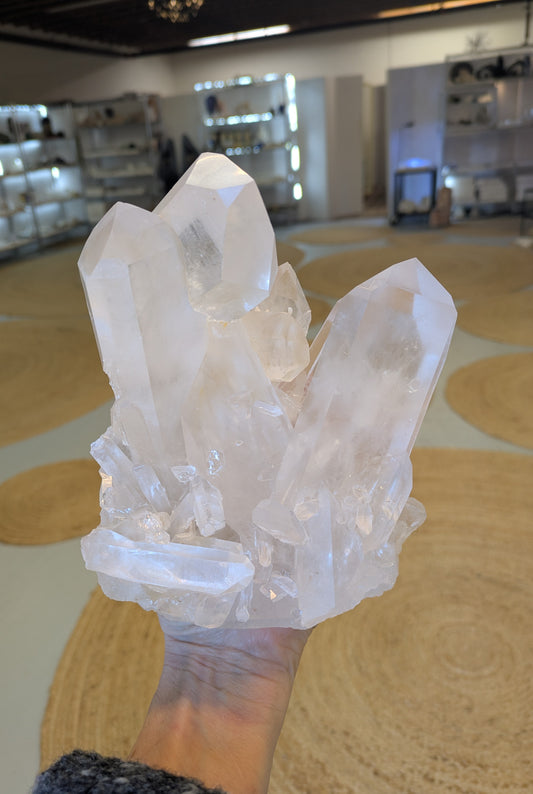Quartz Cluster from Brazil