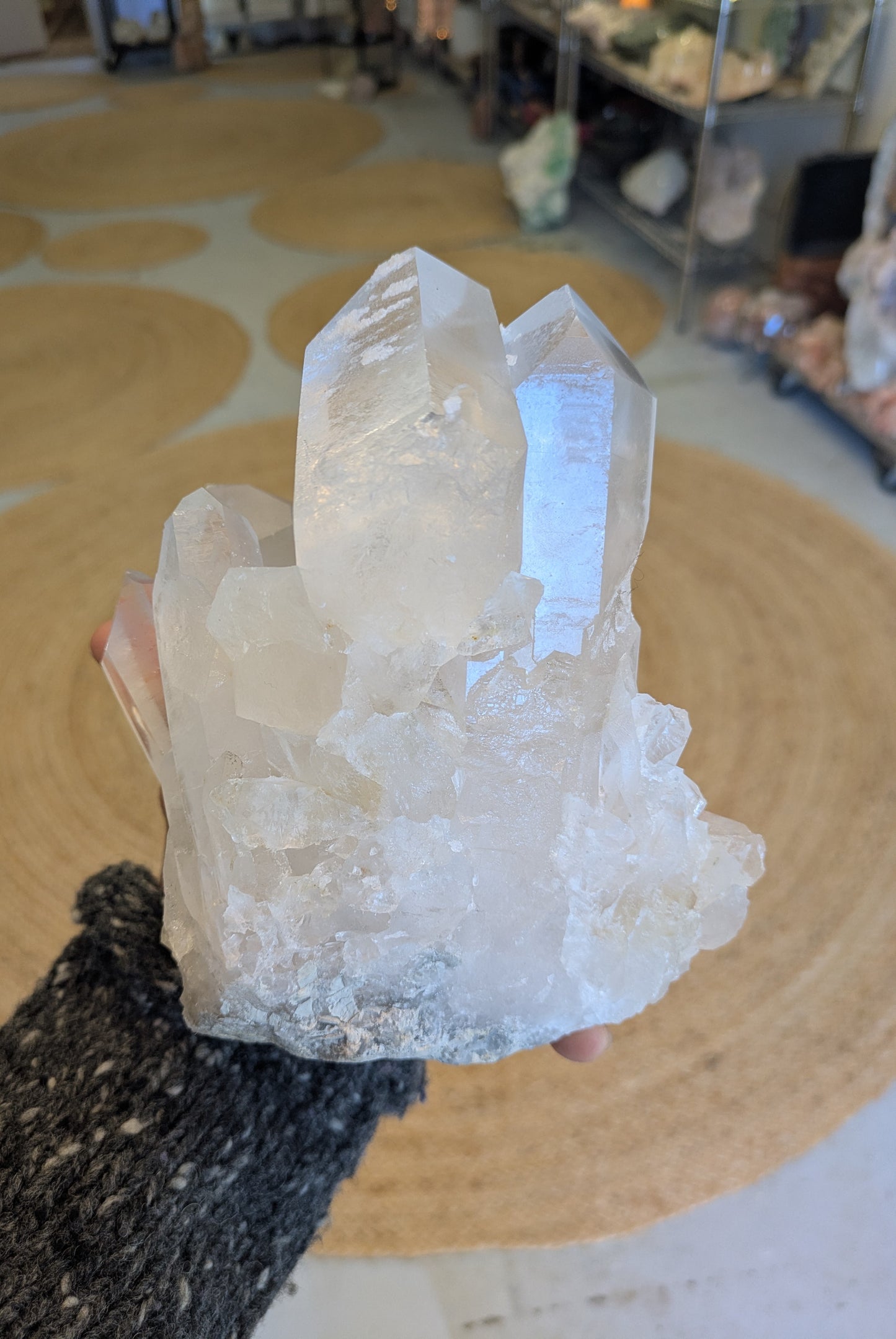 Quartz Cluster from Brazil