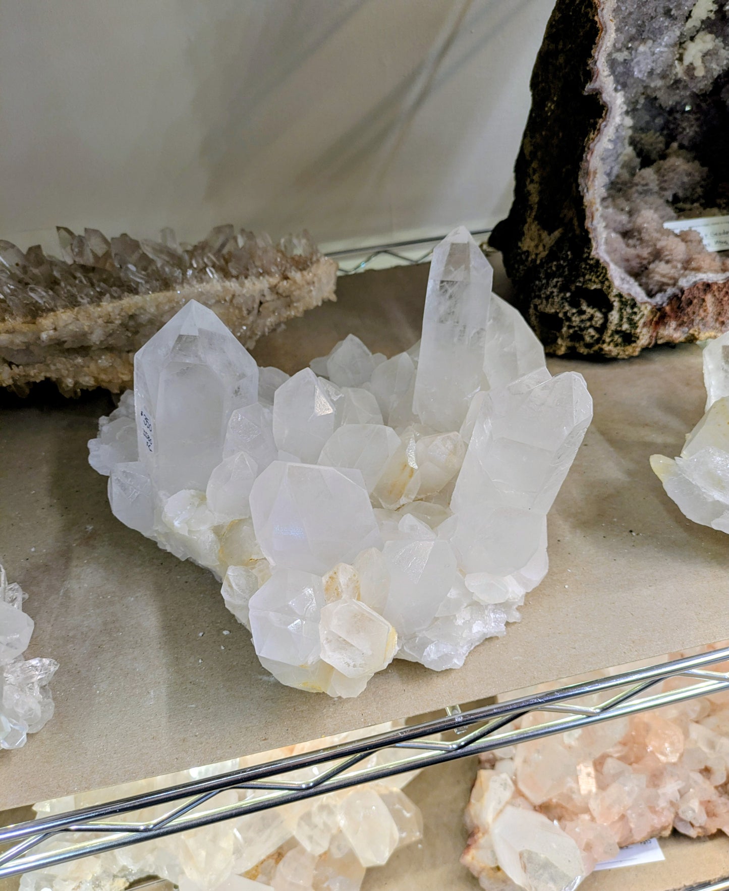 Quartz Cluster from Brazil