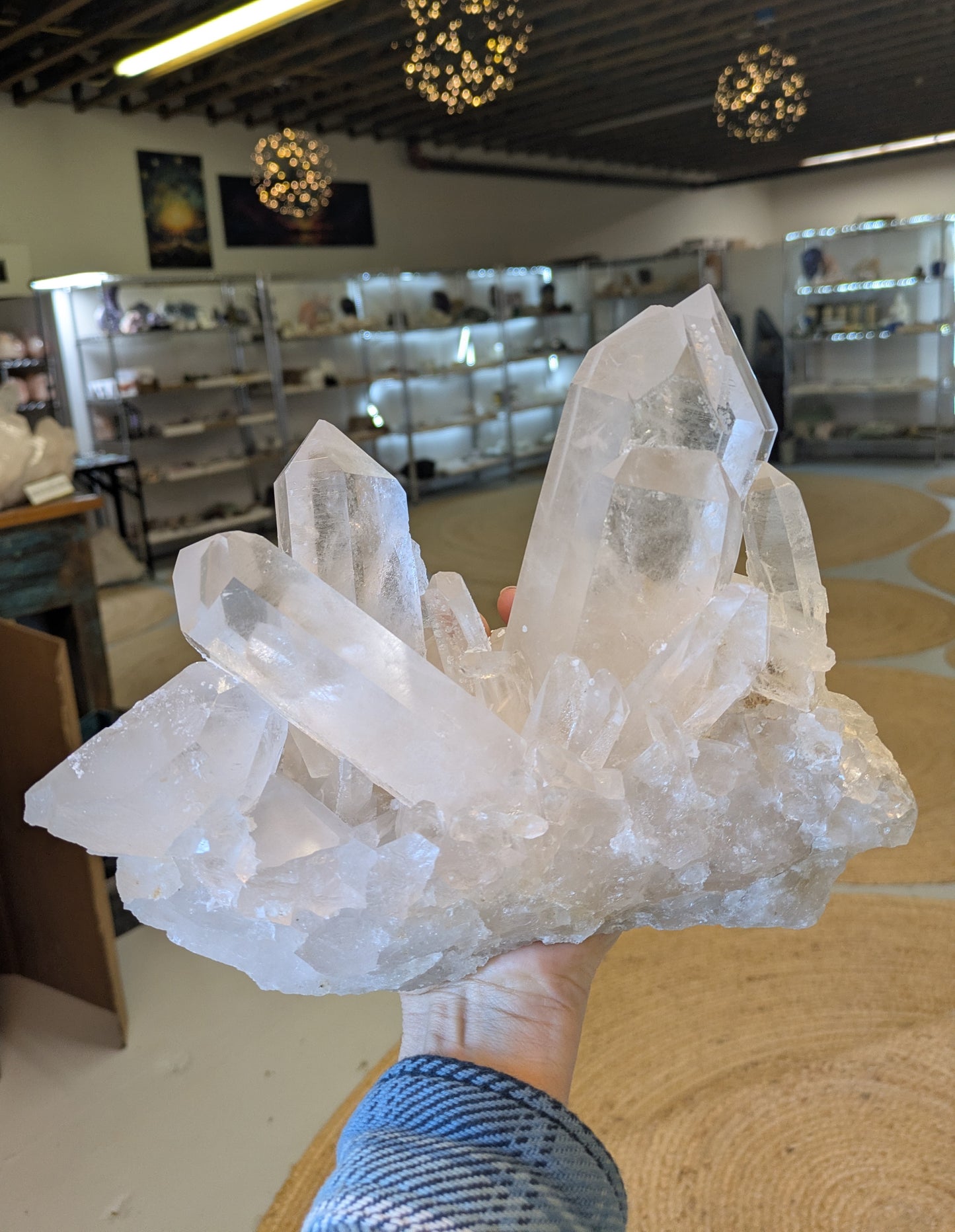 Quartz Cluster from Brazil