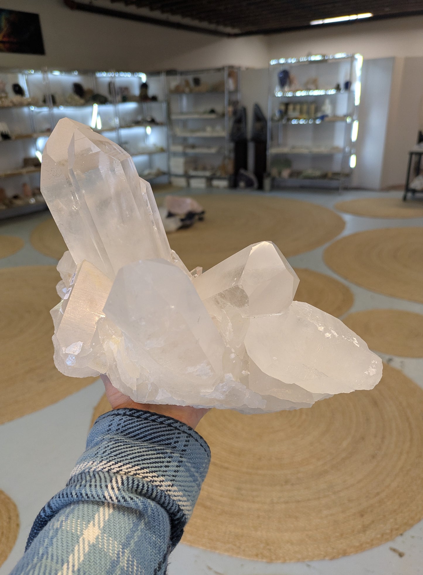 Quartz Cluster from Brazil