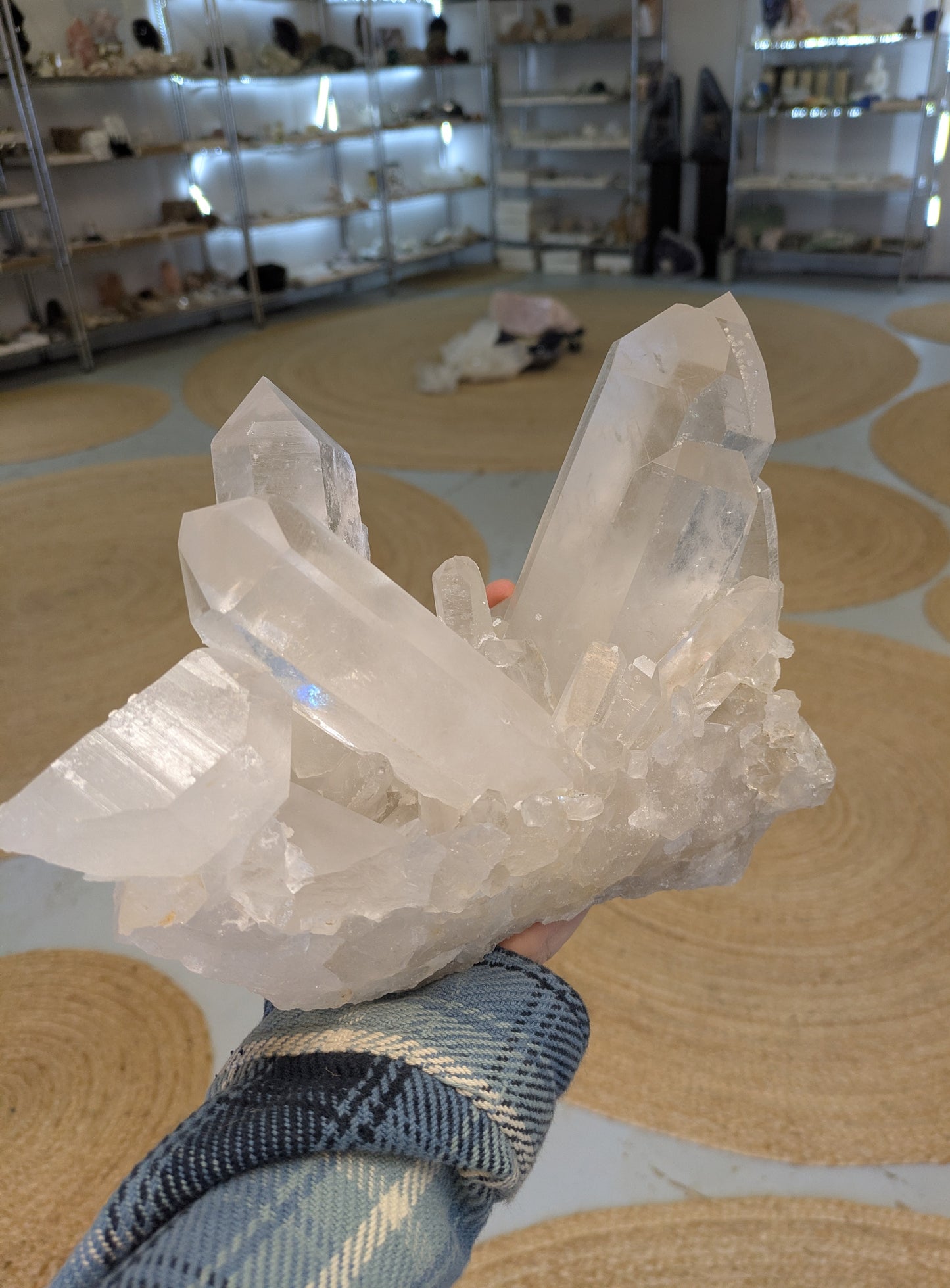Quartz Cluster from Brazil