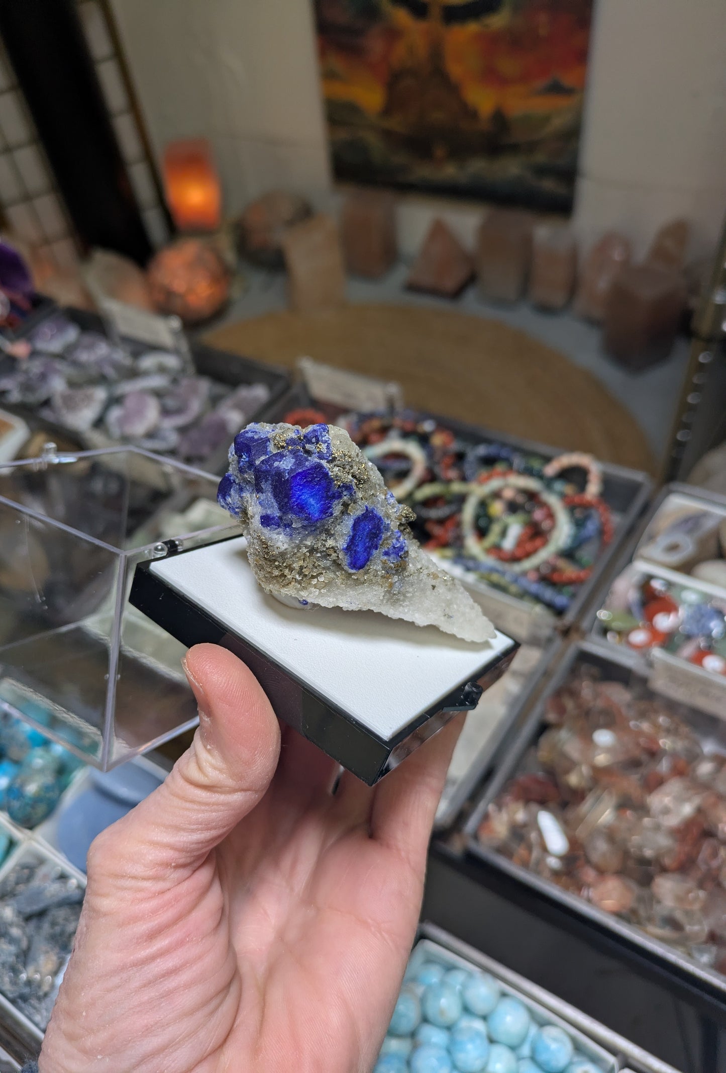 Lazulite, Pyrite and Quartz from Afghanistan