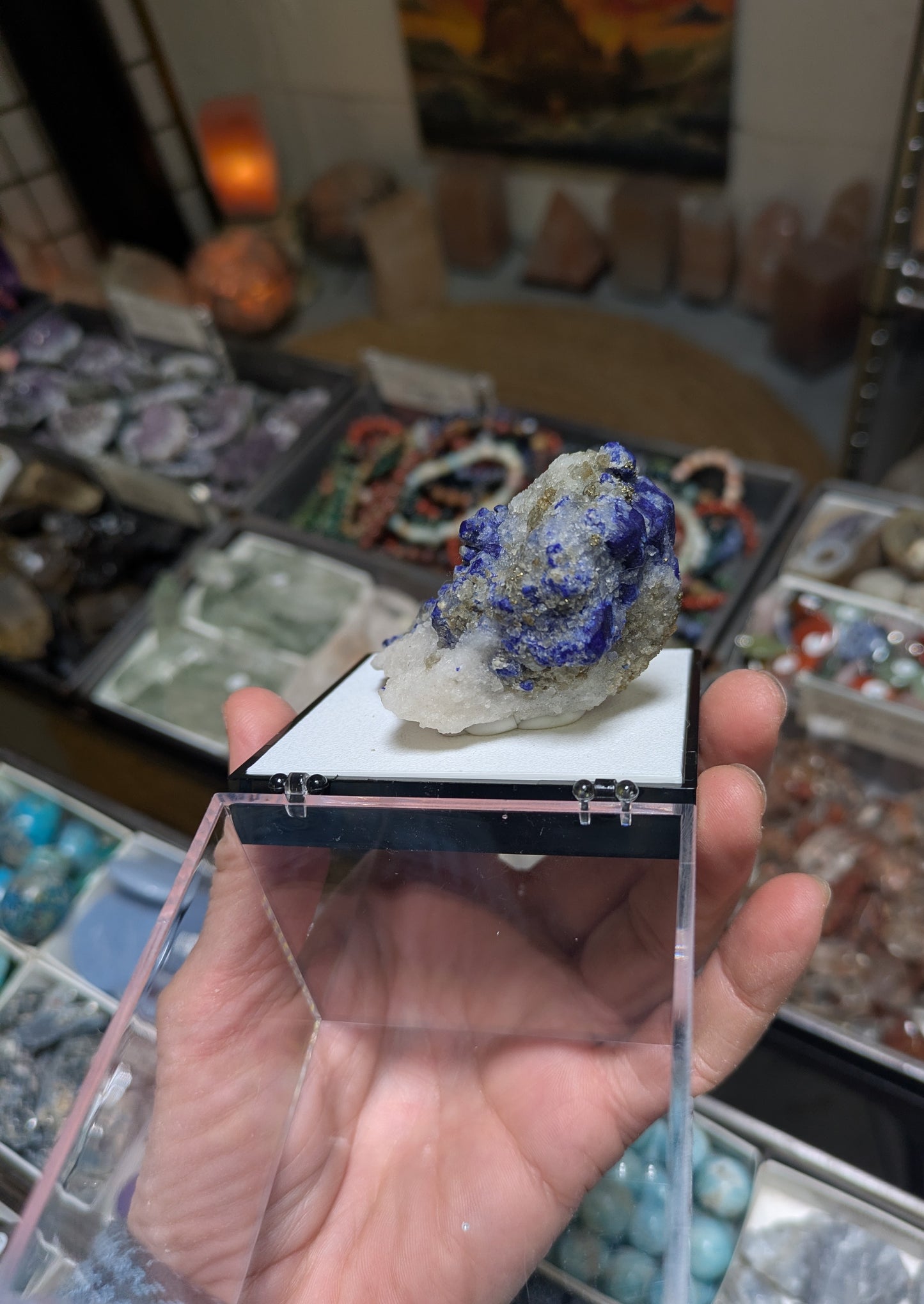 Lazulite, Pyrite and Quartz from Afghanistan