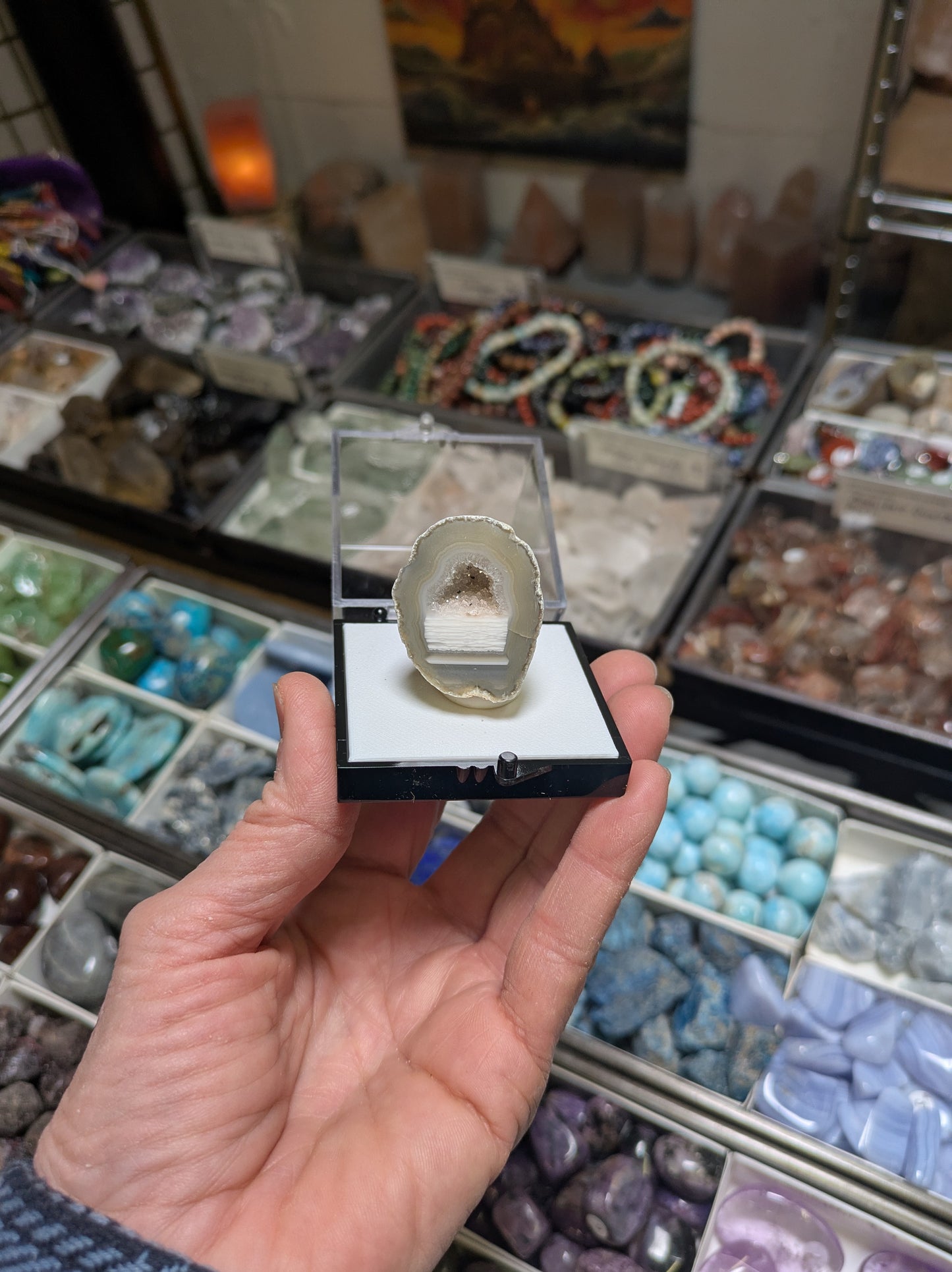 Agate Geode from Rio Grande do Sul, Brazil