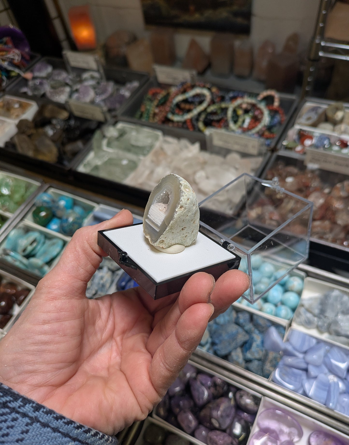 Agate Geode from Rio Grande do Sul, Brazil