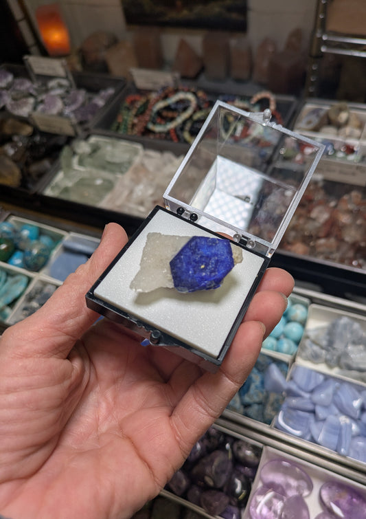 Lazulite, Pyrite and Quartz from Afghanistan
