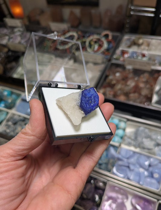 Lazulite, Pyrite and Quartz from Afghanistan