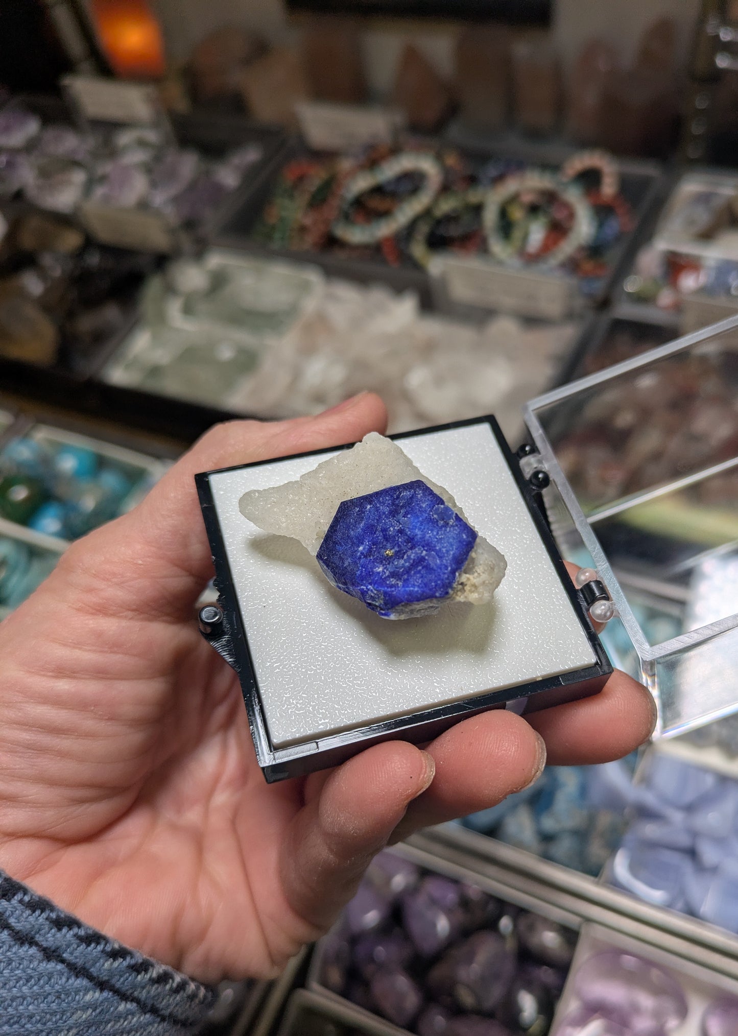 Lazulite, Pyrite and Quartz from Afghanistan