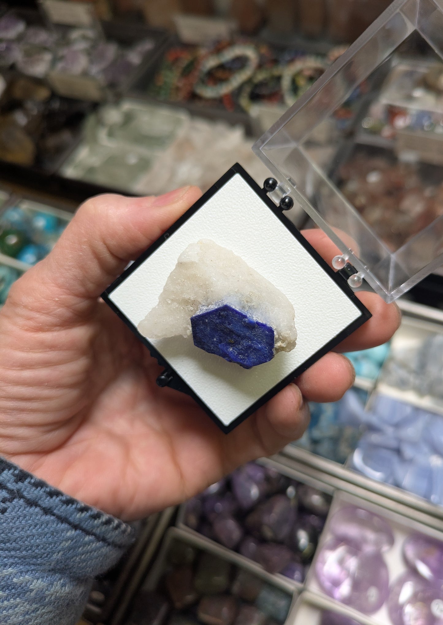 Lazulite, Pyrite and Quartz from Afghanistan