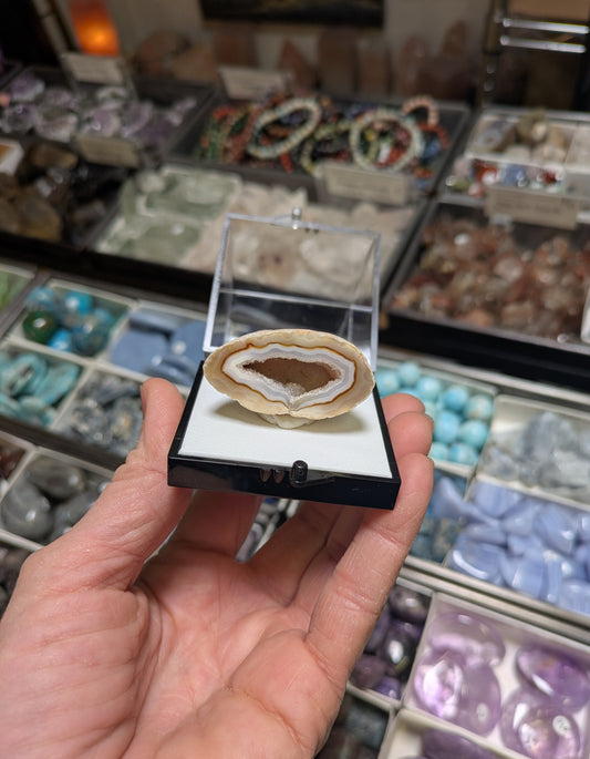 Agate Geode from Rio Grande do Sul, Brazil