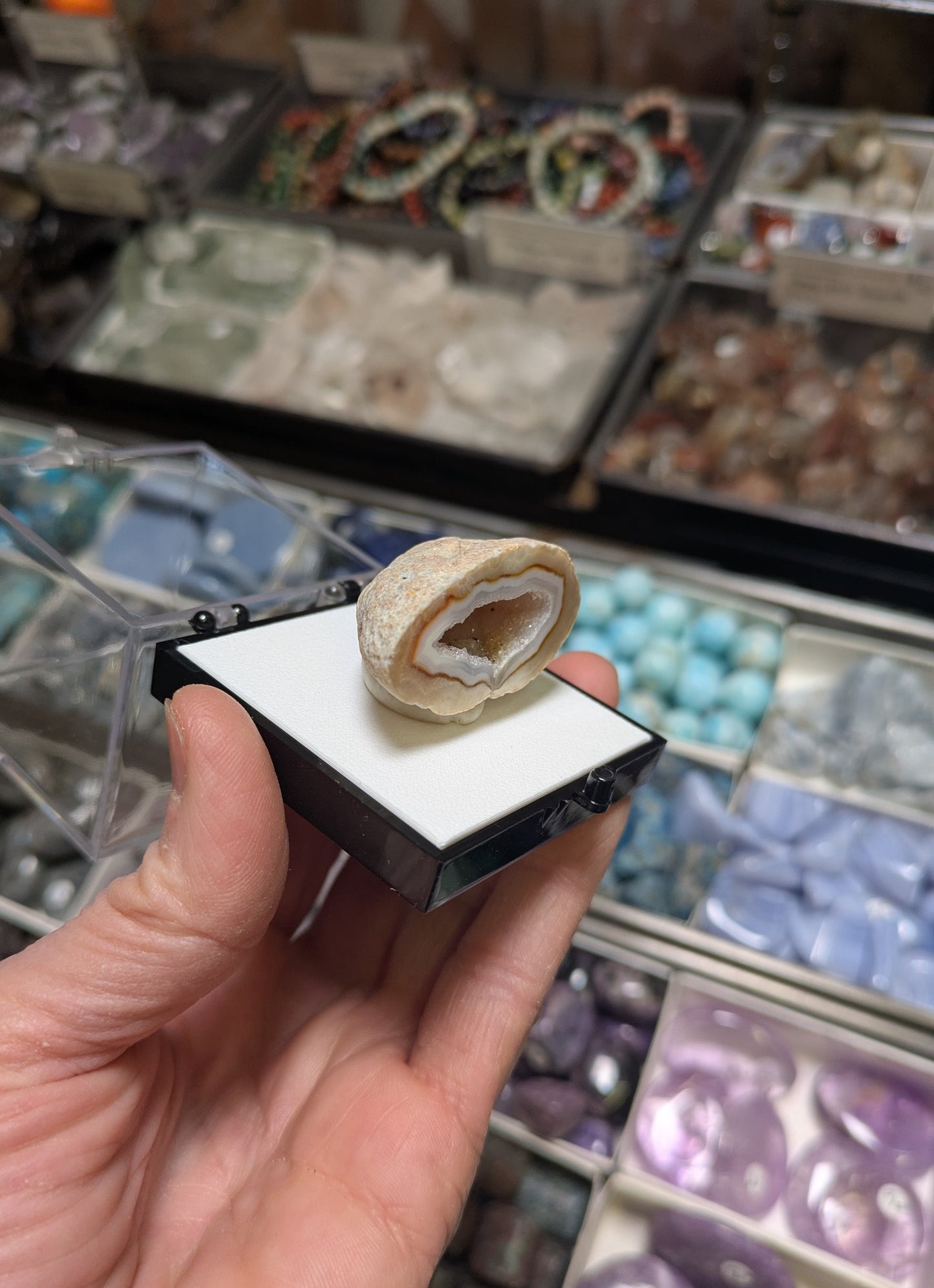 Agate Geode from Rio Grande do Sul, Brazil