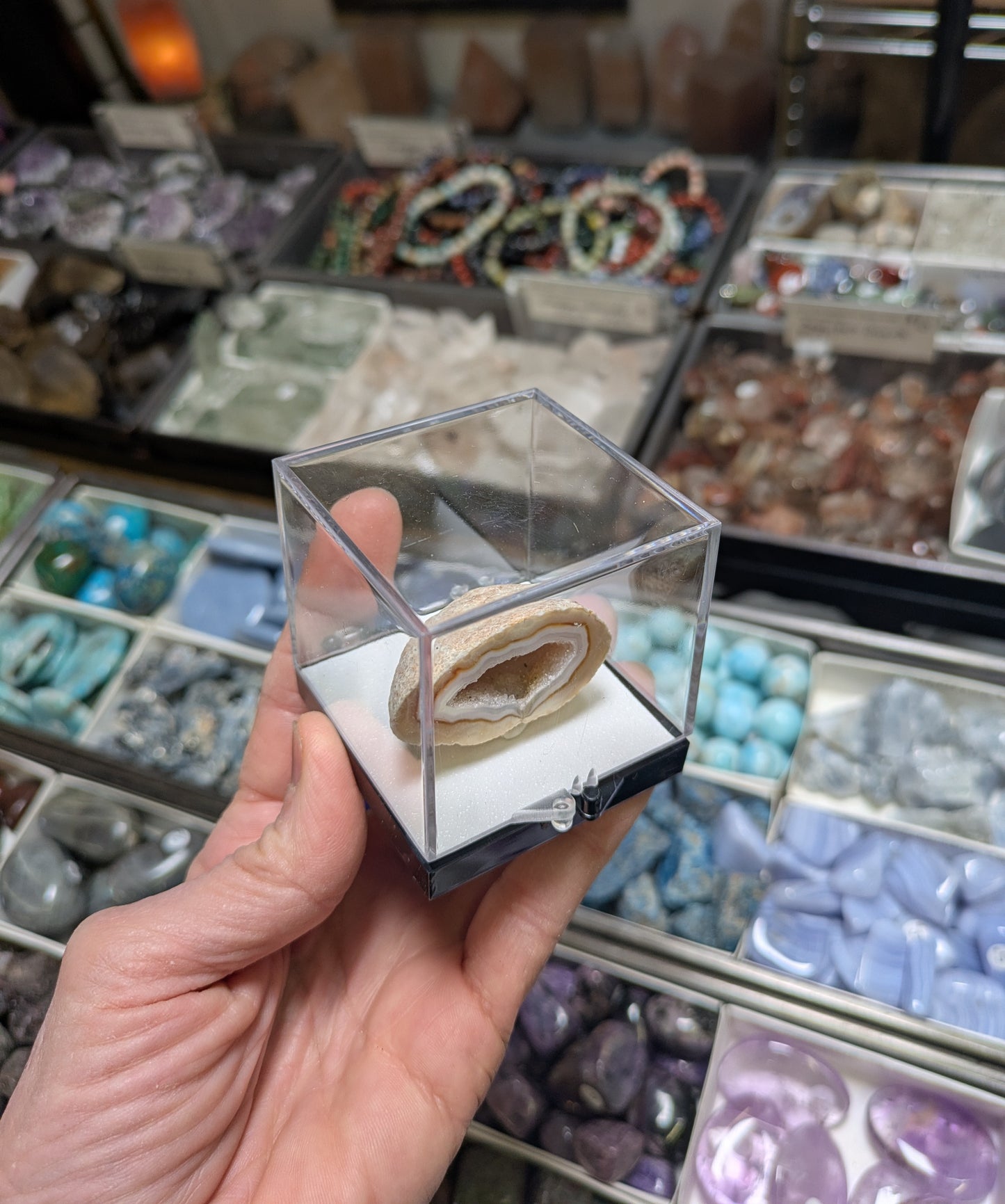 Agate Geode from Rio Grande do Sul, Brazil