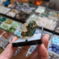 Chrysocolla on Quartz from Mina la Tentadora, Castrovirreyna, Huancavelina, Peru