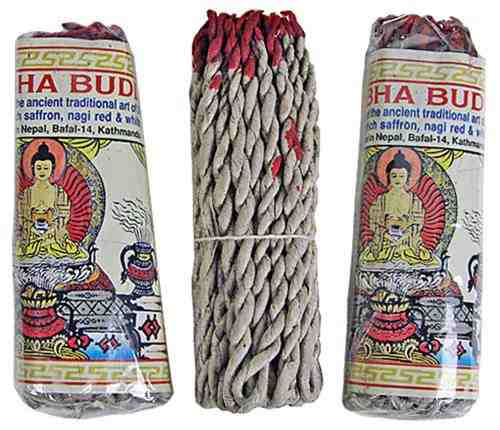 Rope Incense Amitabha Buddha from Kathmandu, Nepal