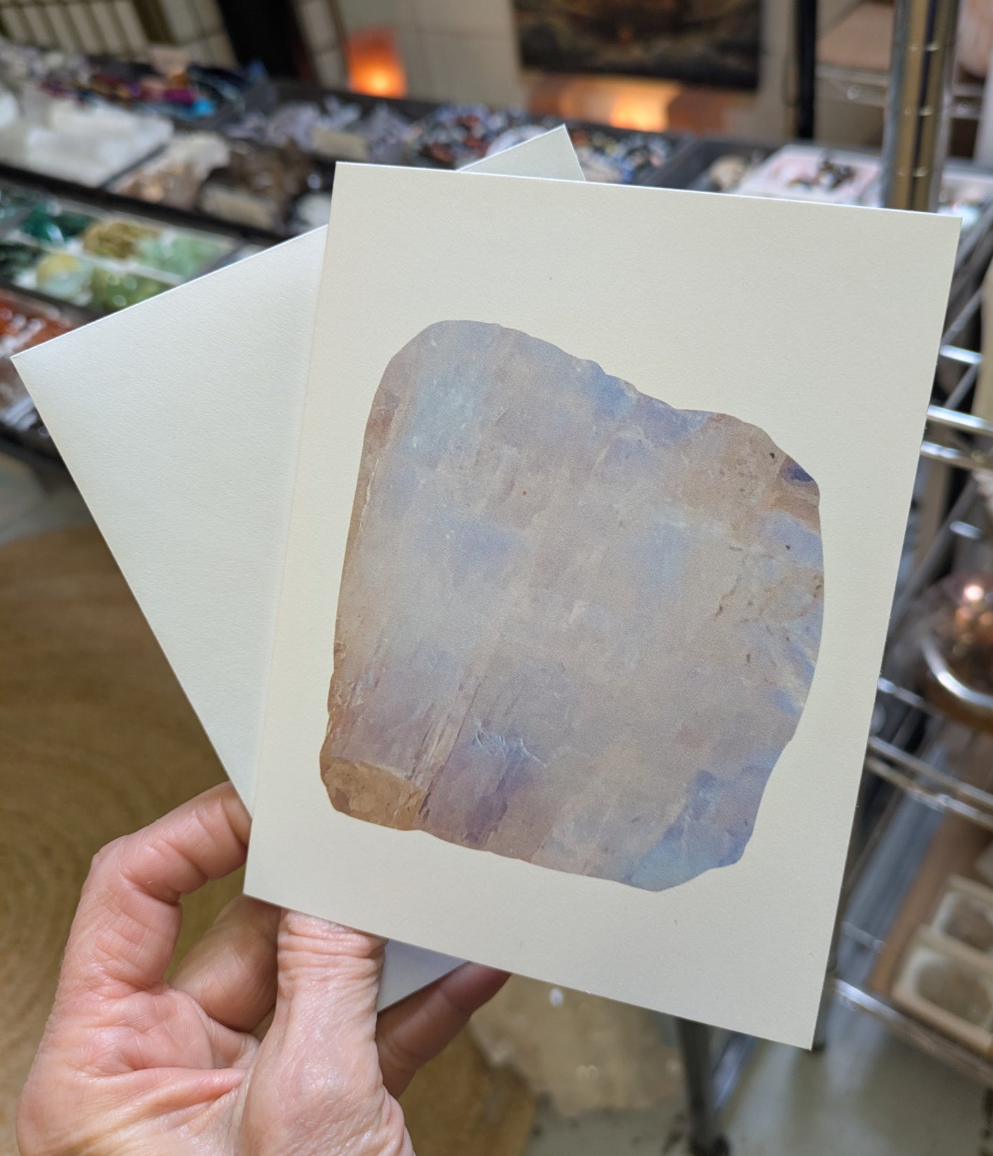 Crystal Greeting Card - set of 5