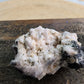 Mangano Calcite with Sphalerite and Pyrite from Peru
