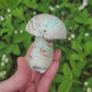 Mushroom from Pakistan - Blue Aragonite