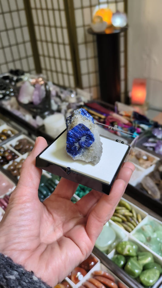 Lazulite and Quartz from Afghanistan