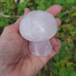 Pink Calcite Mushroom Carving from Pakistan