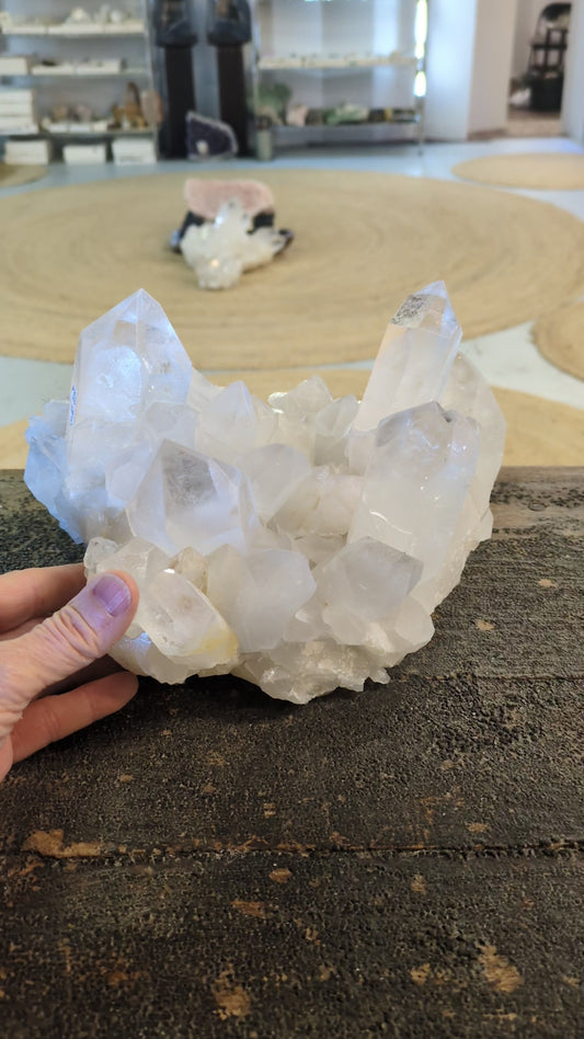 Quartz Cluster from Brazil