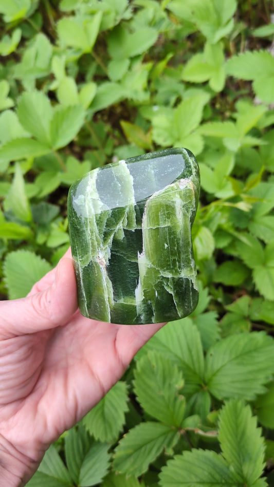 Tremolite Free Form Sculpture from Pakistan
