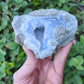 Blue Chalcedony Geode from Malawi