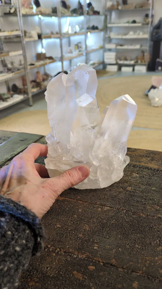 Quartz Cluster from Brazil