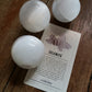 Lavish Earth Crystal Affirmation Cards and Selenite Sphere
