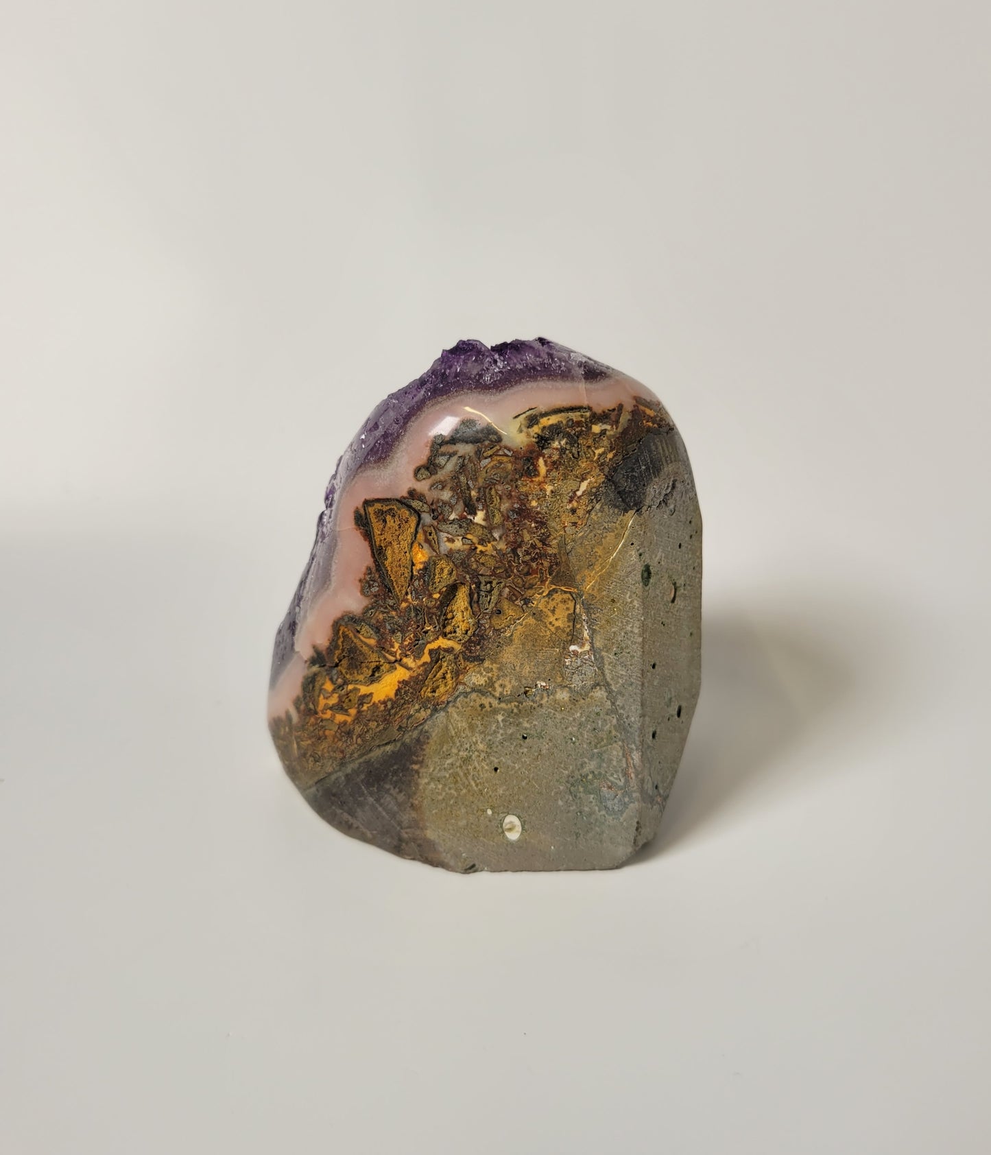 Grape Amethyst Cut Base from Uruguay