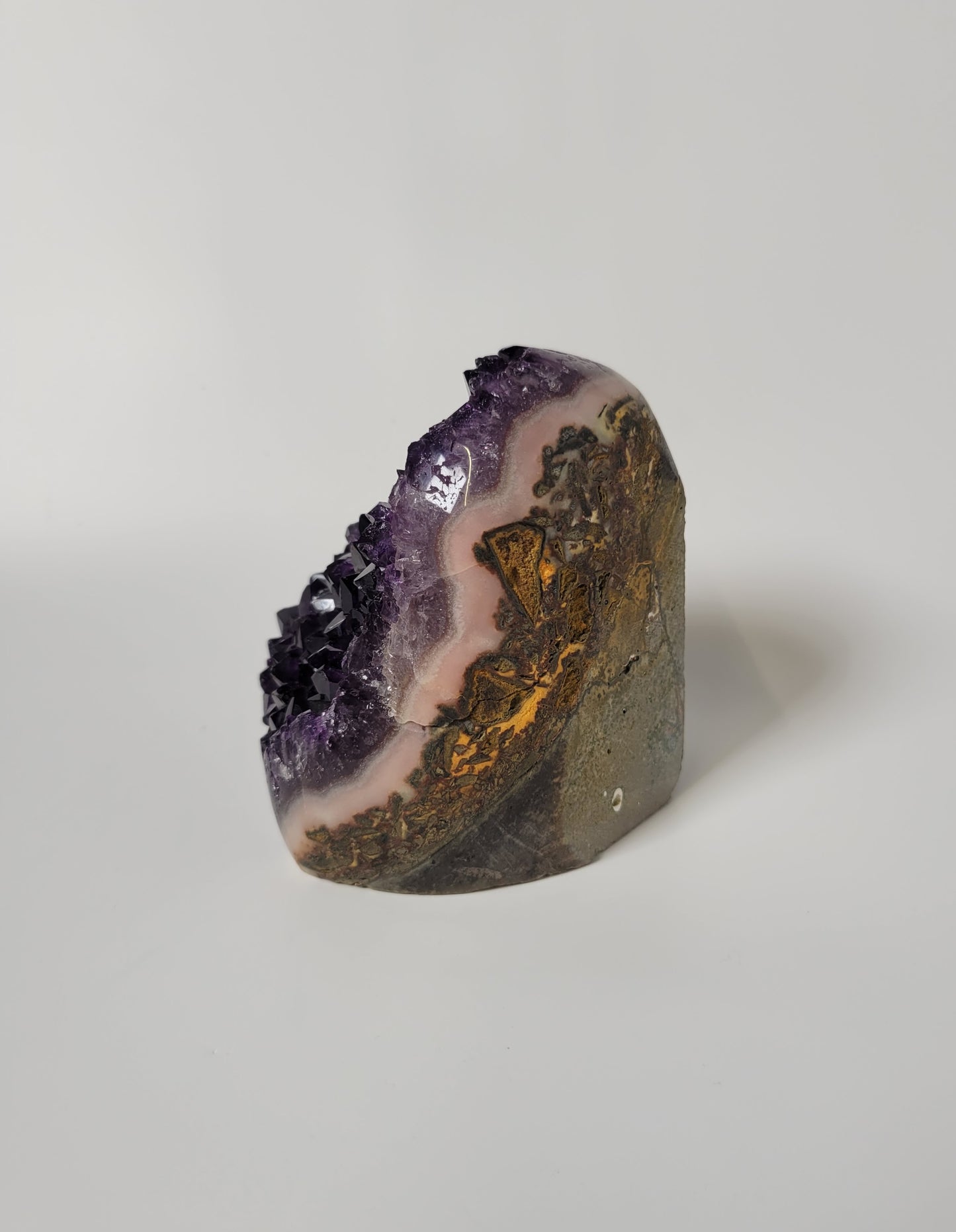 Grape Amethyst Cut Base from Uruguay