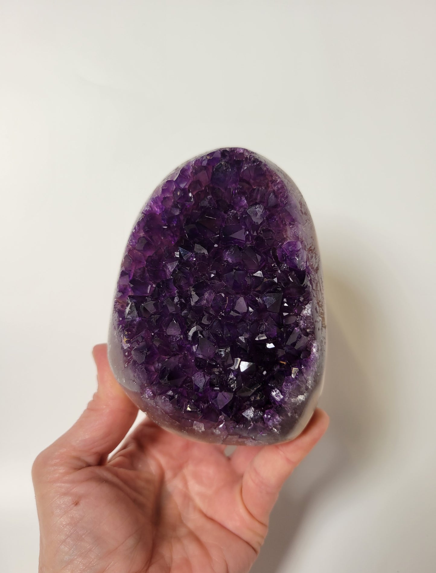 Grape Amethyst Cut Base from Uruguay