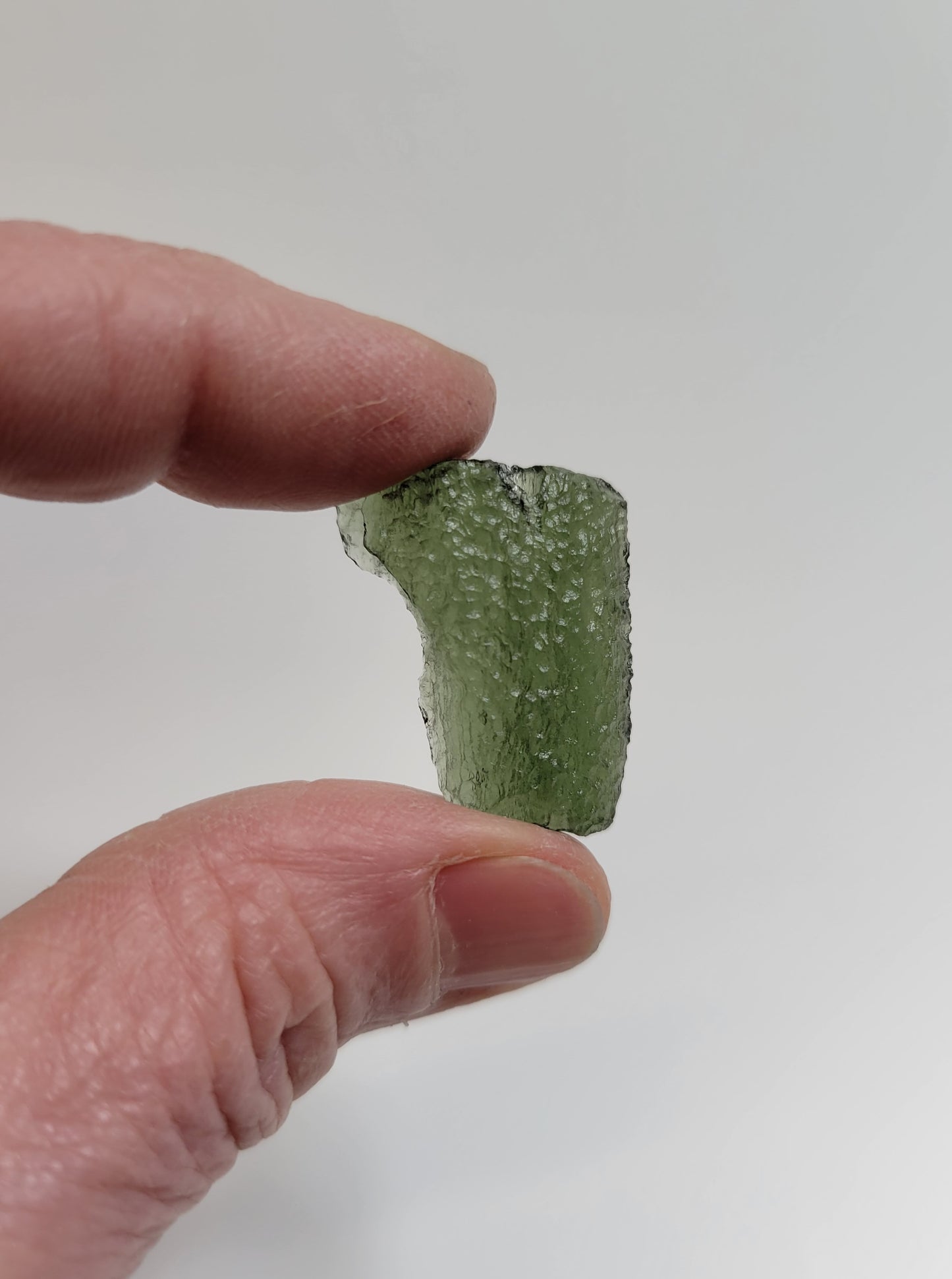 Moldavite from Chlum in the Czech Republic