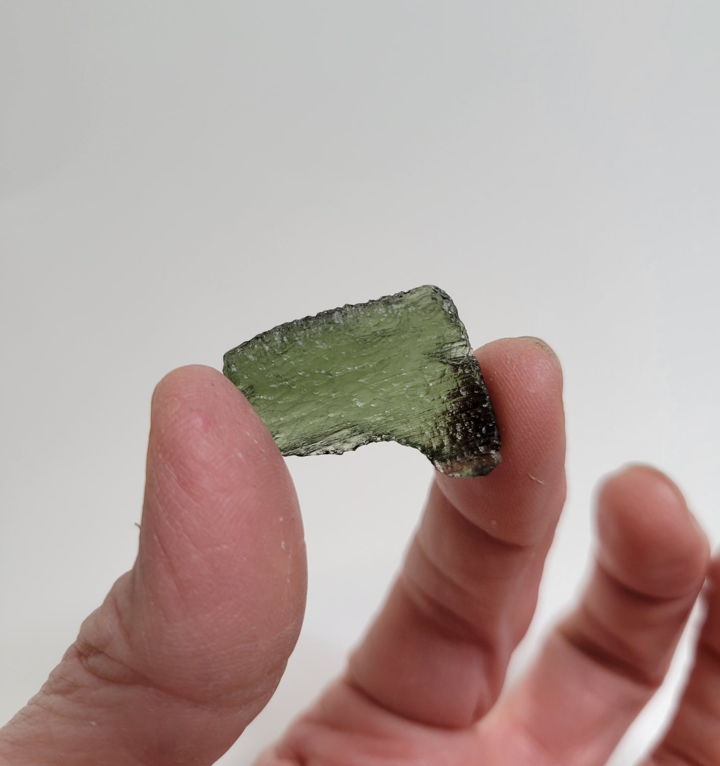 Moldavite from Chlum in the Czech Republic