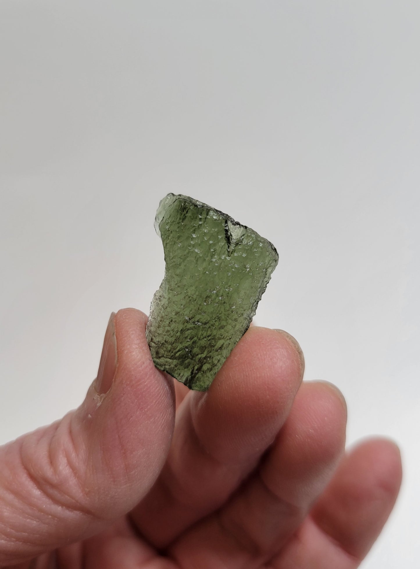 Moldavite from Chlum in the Czech Republic