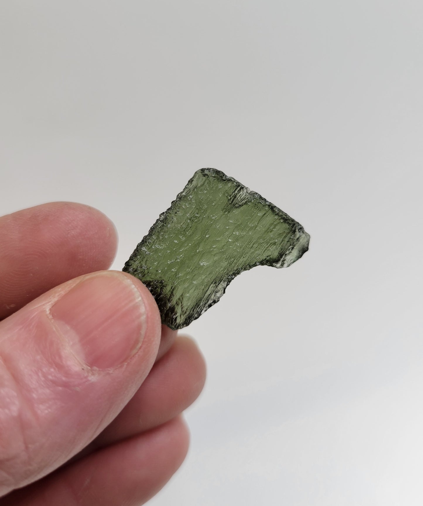 Moldavite from Chlum in the Czech Republic