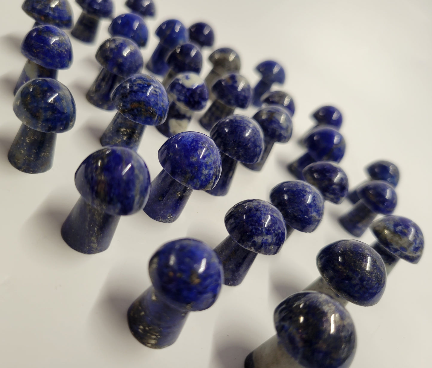 Mushroom Miniature from Pakistan - Lapis Lazuli