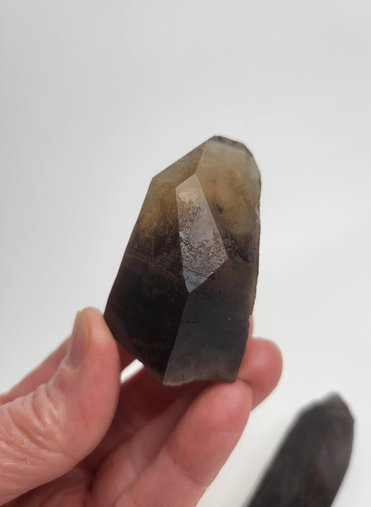 Smokey Citrine TRIO from Diamantina, Brazil