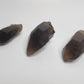 Smokey Citrine Specimen TRIO from Diamantina, Brazil (Lengths: 2 1/8 inches, 2 inches, 2 1/8 inches)