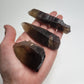 Smokey Citrine Specimen TRIO from Diamantina, Brazil (Lengths: 3 7/8 inches, 3 1/8 inches, 2 1/4 inches)
