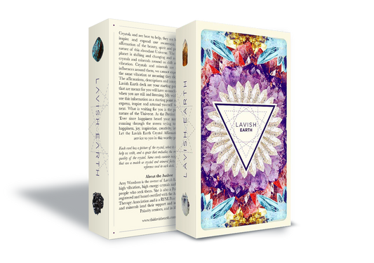 Lavish Earth Crystal Affirmation Cards