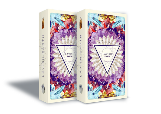 Lavish Earth Crystal Affirmation Cards - Two Decks